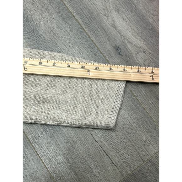 Talbots Women's Beige Cashmere Blend Round Neck Ribbed Sweater Size 2XP NWOT - Picture 5 of 7